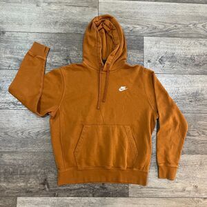 Nike Sportswear Burnt Orange Brown Pullover Hoodie Texas Longhorns - Mens Medium